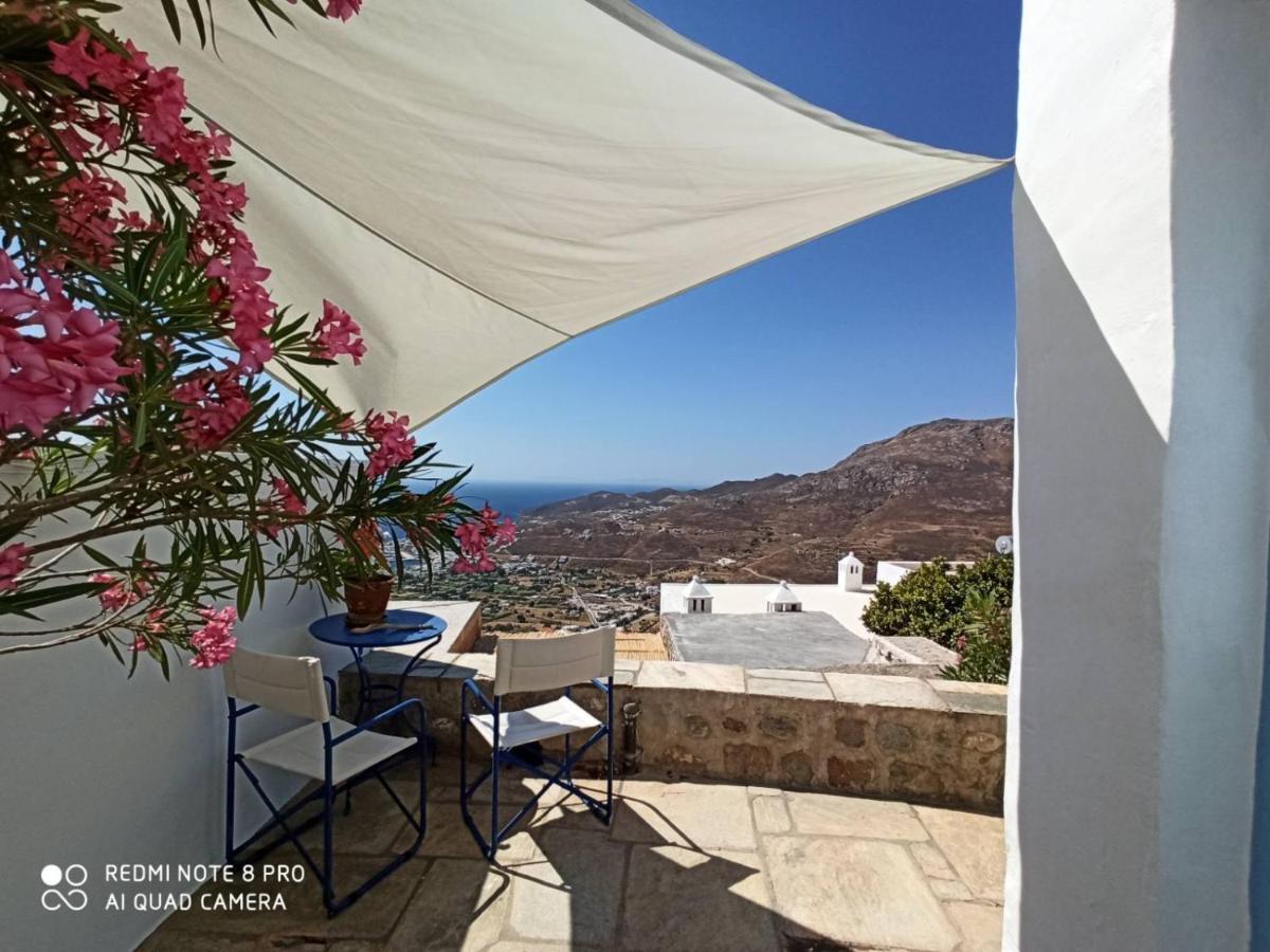 הוילה Serifos Town Traditional Stone House With Breathtaking View מראה חיצוני תמונה