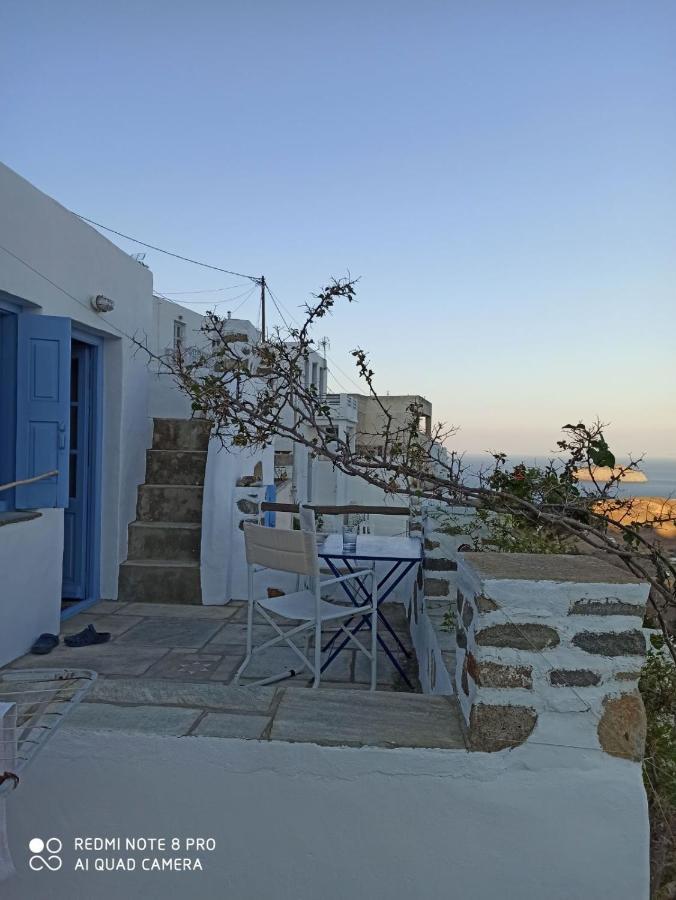 הוילה Serifos Town Traditional Stone House With Breathtaking View מראה חיצוני תמונה