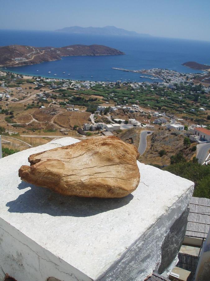 הוילה Serifos Town Traditional Stone House With Breathtaking View מראה חיצוני תמונה